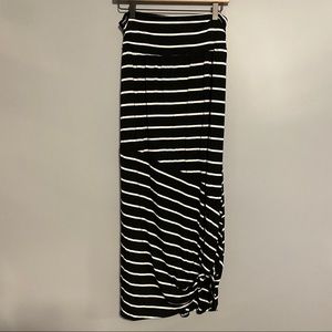 ALYX black and white striped maxi with tie…